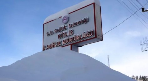 Foto - Hayat adeta durdu! Kar kalınlığı 3,5 metreyi buldu