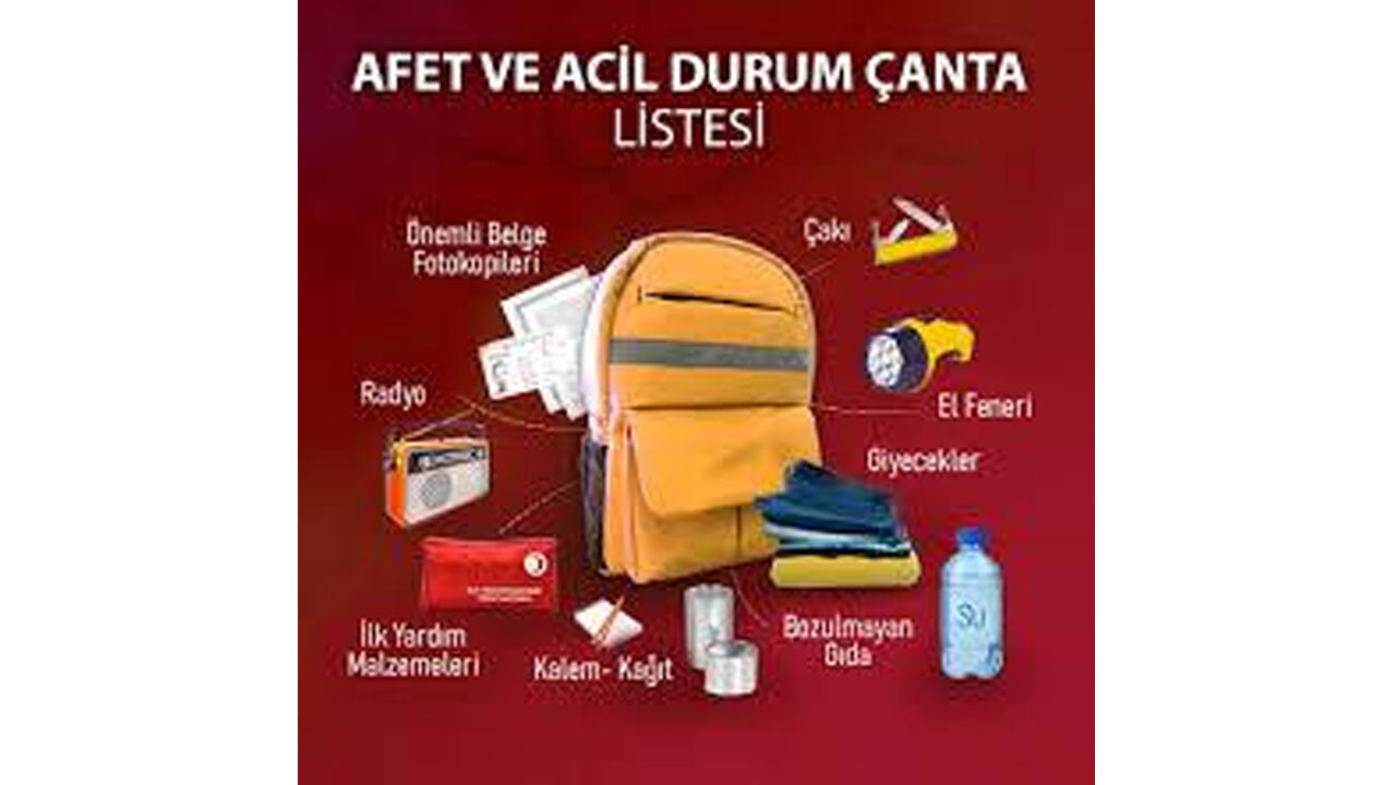 Foto - Hayat kurtarıcı olabiliyor! İşte 'deprem çantası nasıl hazırlanır?' sorusunun cevabı