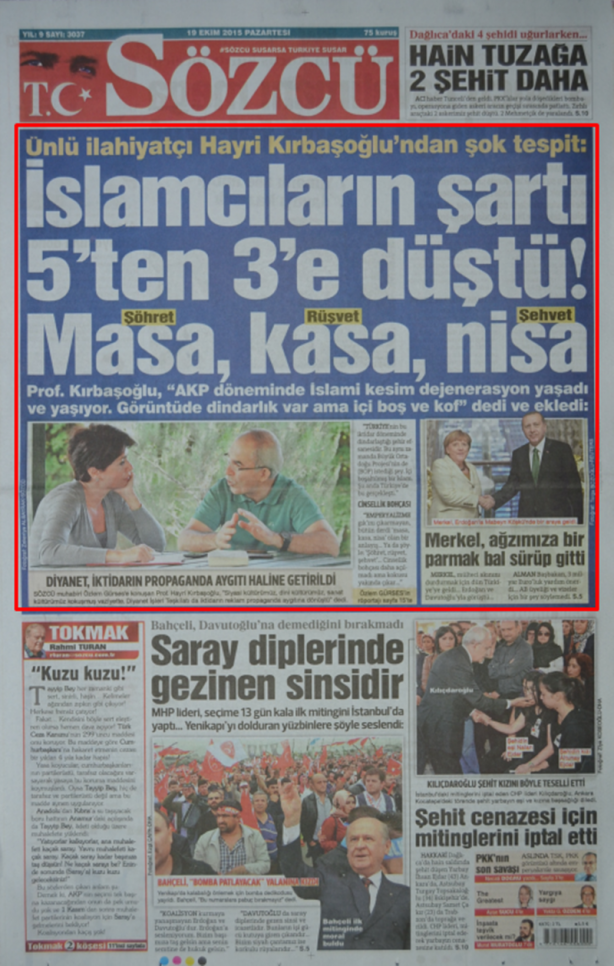 Foto - Haydi açıkla Hayri bey! O açıklamaların sebebi ile, Özlem hanım seni tebrik etti mi?