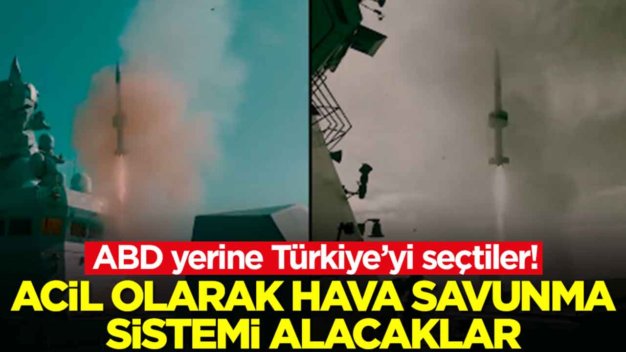 Haydi hayırlı olsun! ABD yerine Türkiye’yi seçtiler: Acil olarak hava savunma sistemi alacaklar