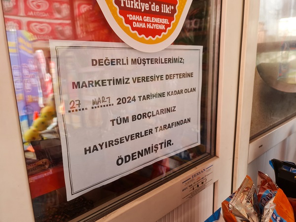 Hayırseverden Ramazan yardımı