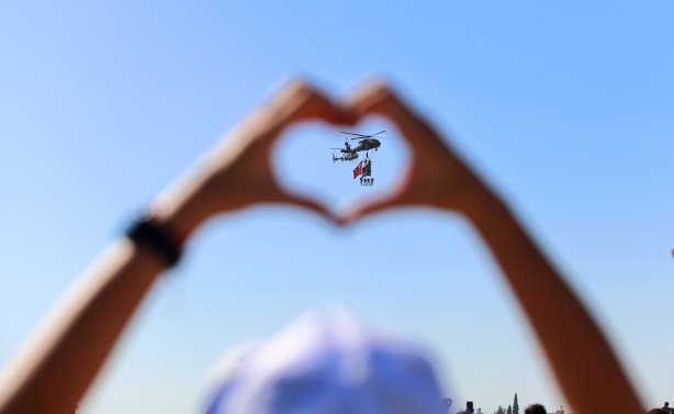 Hayran olmamak elde değil! İşte Teknofest'te nefes kesen görüntüler