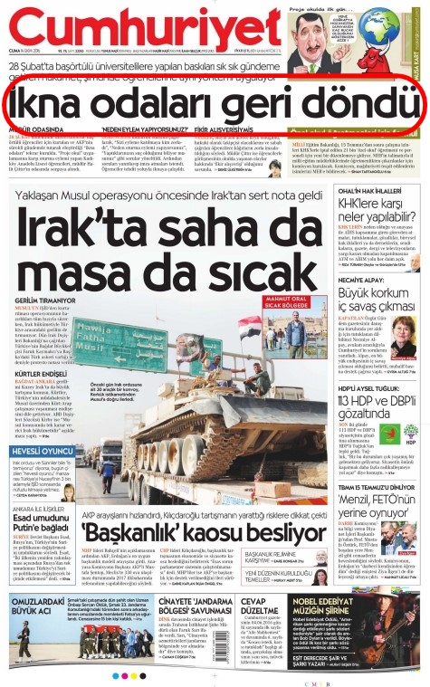 Foto - Hayret, ki ne hayret! Sanki kemalist Cumhuriyet, o zorbalara alkış tutmamış gibi