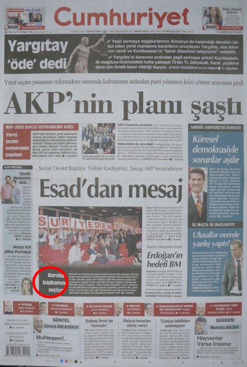 Foto - Hayret, ki ne hayret! Sanki kemalist Cumhuriyet, o zorbalara alkış tutmamış gibi