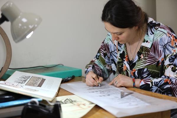 Foto - Hayvan derilerini işleyip tablo, çanta ve takıya dönüştürüyorlar