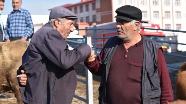 Foto - Hayvan pazarlarında kurbanlıklara yoğun ilgi