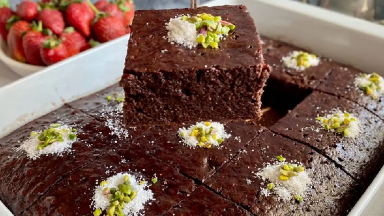Foto - Kakaolu ıslak kek browni tarifi: Browni kek tarifi, içi yumuşacık kalıyor