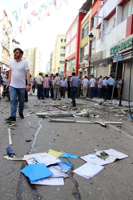 Foto - HDP binalarına saldırı