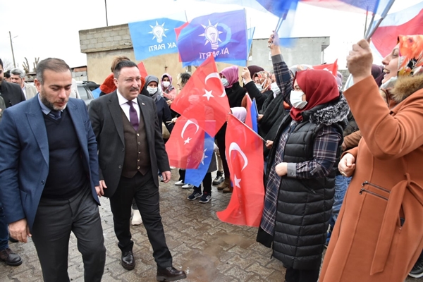 Foto - HDP-CHP ittifakına tepki gösterip topluca AK Parti'ye geçtiler