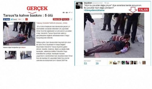 Foto - HDP ve PKK'nın kare kare Cizre yalanları