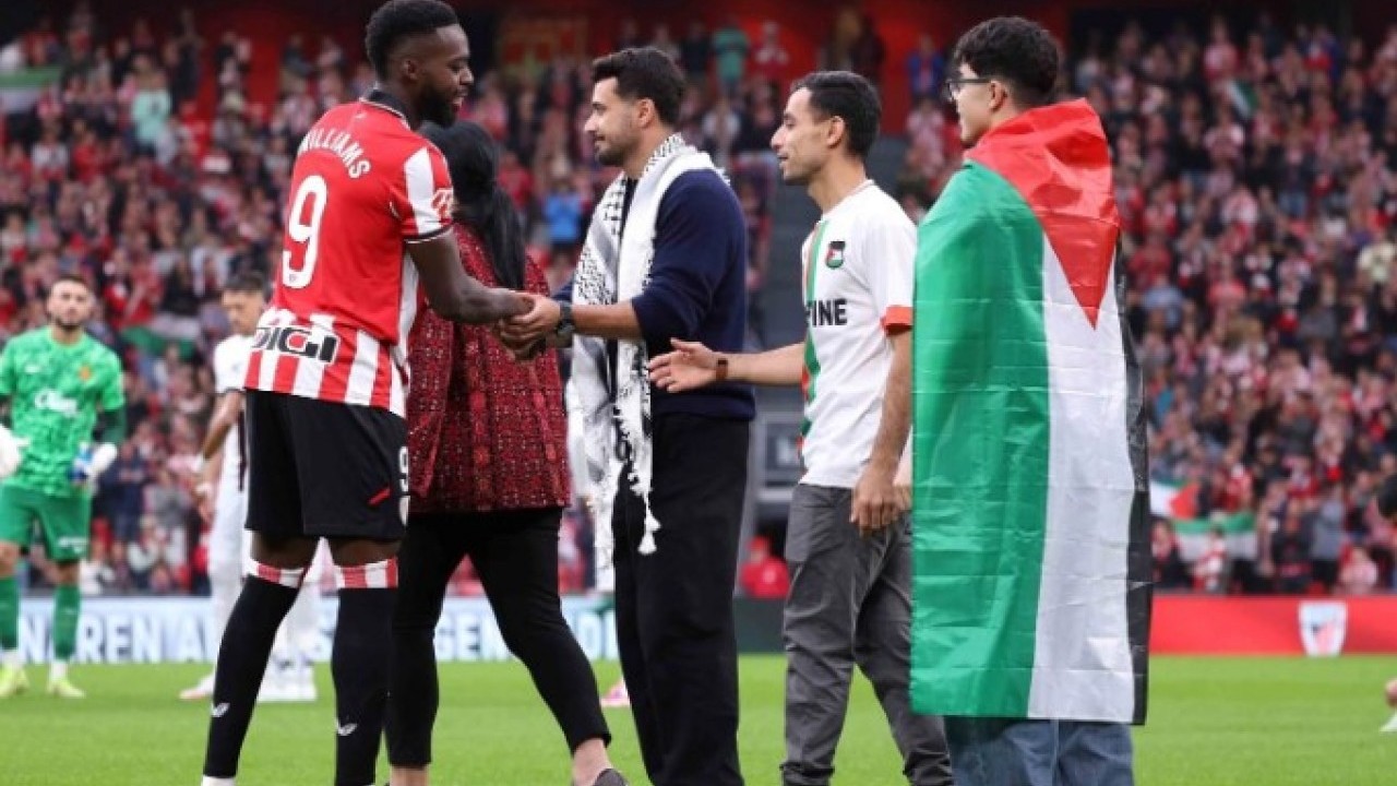 Foto - Helal olsun size! İspanyol takımından Filistin'e büyük destek