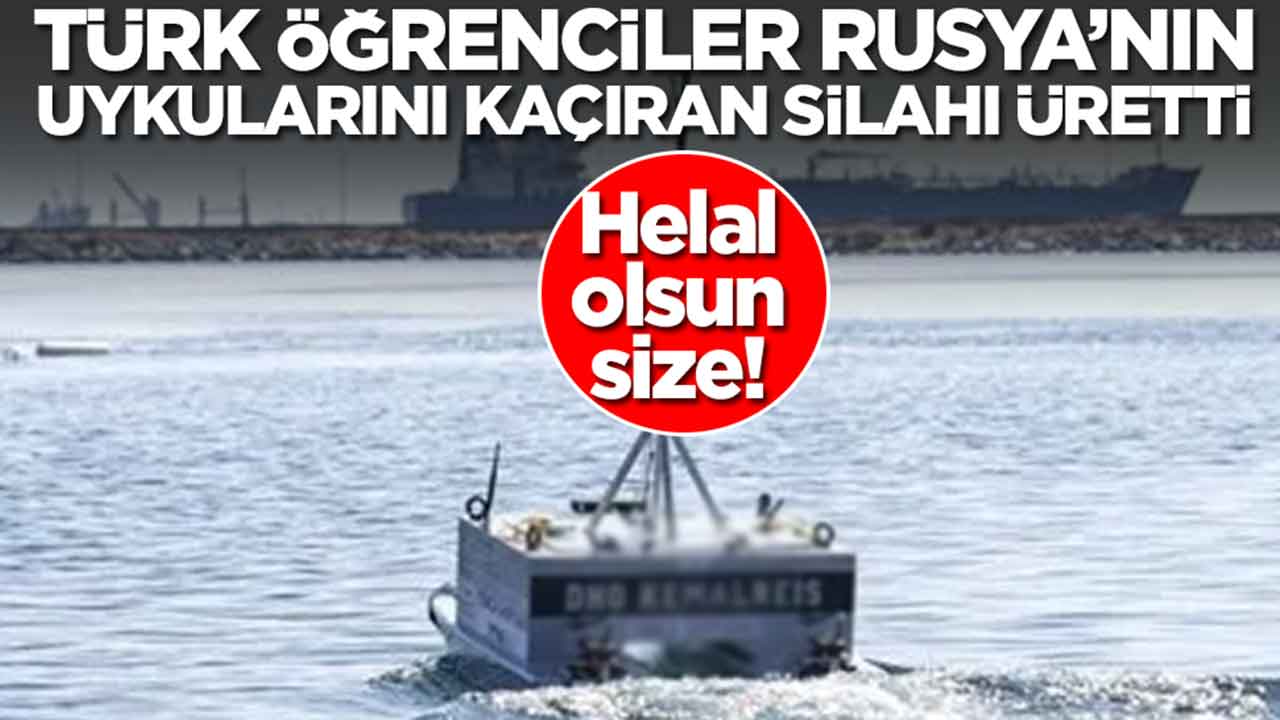 Helal olsun size: Türk öğrenciler Rusya'nın uykularını kaçıran o silahı üretti