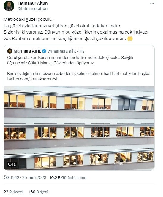 Foto - Helal sana çocuk! Metroda muhteşem görüntüler