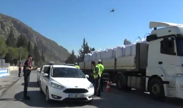 Helikopterli denetimde ceza yağdı