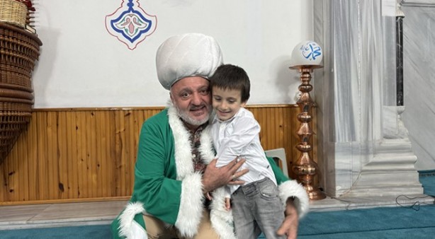 Foto - Hem öğreniyorlar hem eğleniyorlar: Müftüden çocuklara Nasreddin Hoca sürprizi!