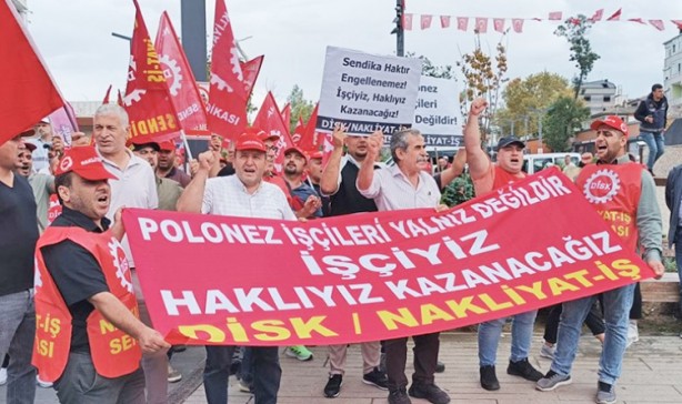 Foto - HEM SUÇLULAR, HEM GÜÇLÜLER... ALIKOYMALARI KENDİLERİNE HAK GÖRDÜLER... POLONEZ’DE SENDİKA ZORBALIĞI
