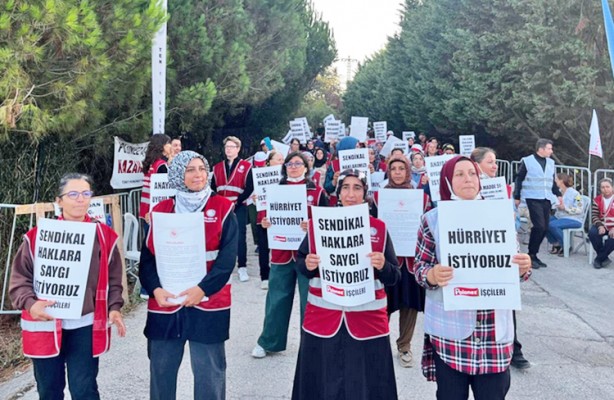 HEM SUÇLULAR, HEM GÜÇLÜLER... ALIKOYMALARI KENDİLERİNE HAK GÖRDÜLER... POLONEZ’DE SENDİKA ZORBALIĞI