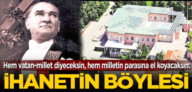 Hem vatan-millet diyeceksin, hem milletin parasına el koyacaksın: İhanetin böylesi