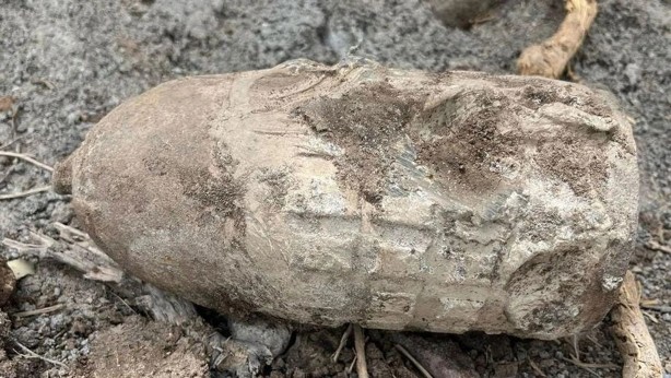 Foto - Hemen polisi aradılar! İnşaat kazısında çıkan şey şok etti