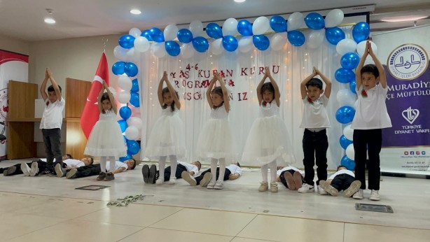 Foto - Henüz onlar 4 yaşında! Kur'an-ı Kerim sevgisiyle 80 minik öğrenciden büyük başarı! 