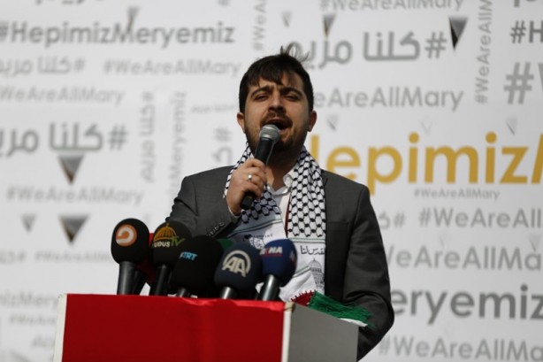 Foto - 'Hepimiz Meryemiz' hareketi Mescid-i Aksa'nın kadın murabıtları için yürüdü