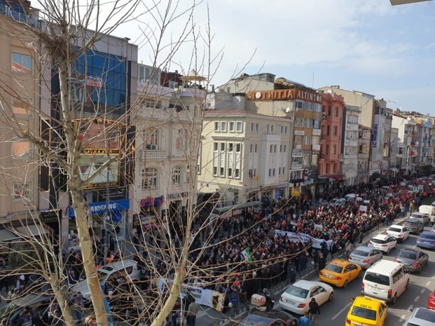 Foto - 'Hepimiz Meryemiz' hareketi Mescid-i Aksa'nın kadın murabıtları için yürüdü