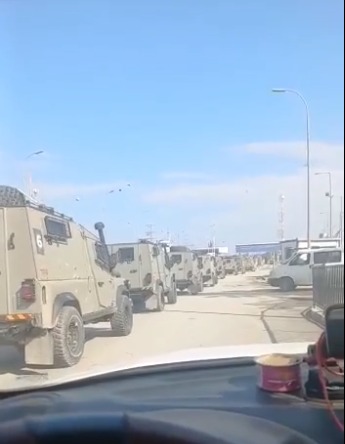 Hepsi 1 kişi için! Siyonist konvoy alay konusu oldu