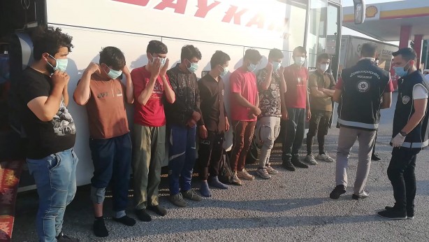 Foto - Hepsi otobüsün bagajında yakalandı! 2 şoför gözaltında