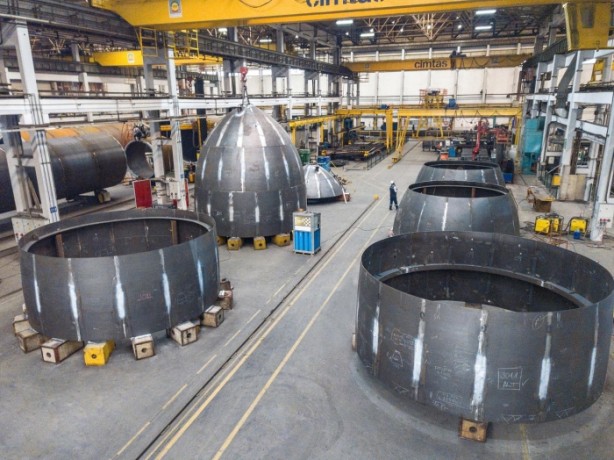 Foto - Her biri tam 75 ton! Çanakkale Köprüsü'ne yerleştirilecek