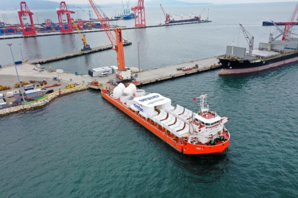 Foto - Her biri tam 75 ton! Çanakkale Köprüsü'ne yerleştirilecek