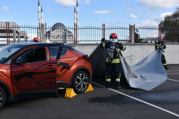 Foto - Her geçen gün sayıları artıyor! İtfaiyecilerden dikkat çeken tatbikat