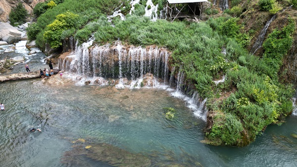 Foto - Her gören hayran kalıyor: Küp Şelalesi