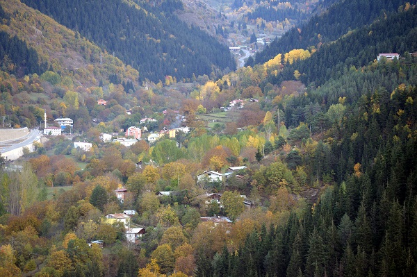 Her mevsim ayrı güzel! Kartpostallık görüntü hayran bıraktı
