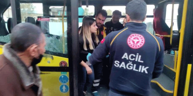 Her şey bir anda oldu! Şoka giren genç kız oturduğu yerden kalkamadı