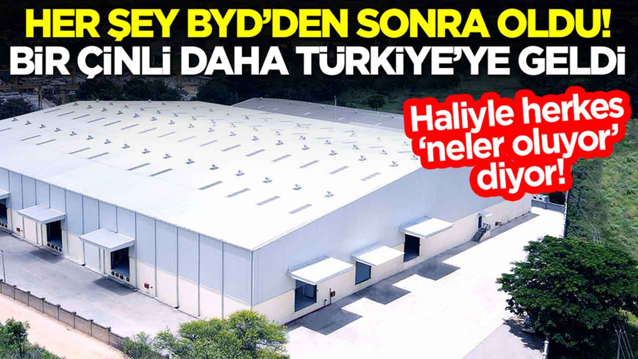 Her şey BYD'den sonra oldu, bir Çinli daha Türkiye'ye geldi: 'Herkes neler oluyor' demeye başladı