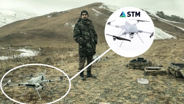 Foto - Her şey Gürcü ve Azeri askerlerinin gözünün önünde oldu! Türk İHA'sı tarafından vuruldu