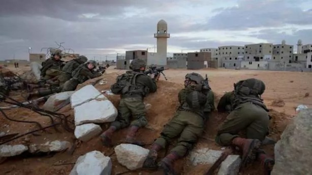 Foto - Her şey planlanmışlar! İsrail savaş öncesi, 60 dönüm arazide 'mini Gazze' inşa etmiş!