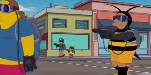 Foto - Kahramanmaraş sahnesi gündem olan Simpsonlar yine bildi! 2018 yılında herkese göstermişler