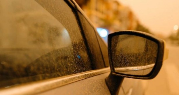 Foto - Her yer kiremit rengine bezendi! Çöl tozunun bilinmeyen etkisini açıkladılar