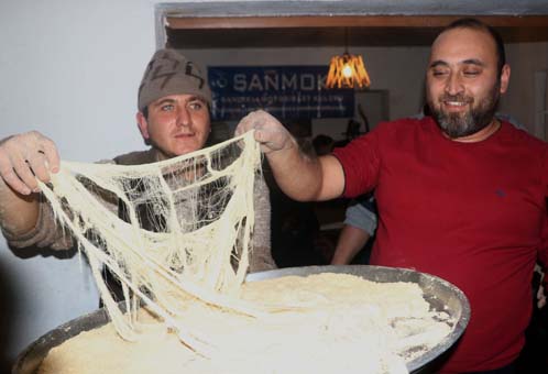 Foto - Her yıl sadece kar yağdığında yapıyorlar