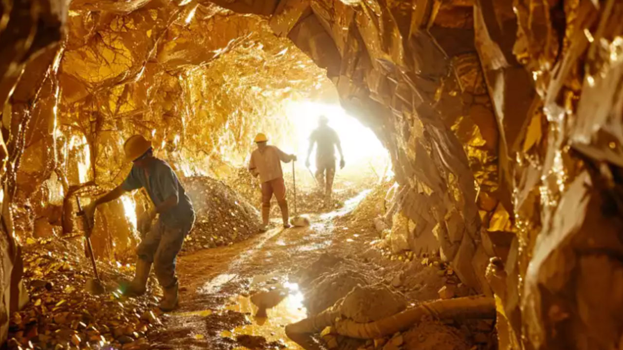 Herkes bakır bekliyordu! Yerin altından altın fışkırdı, böyle keşif görülmedi