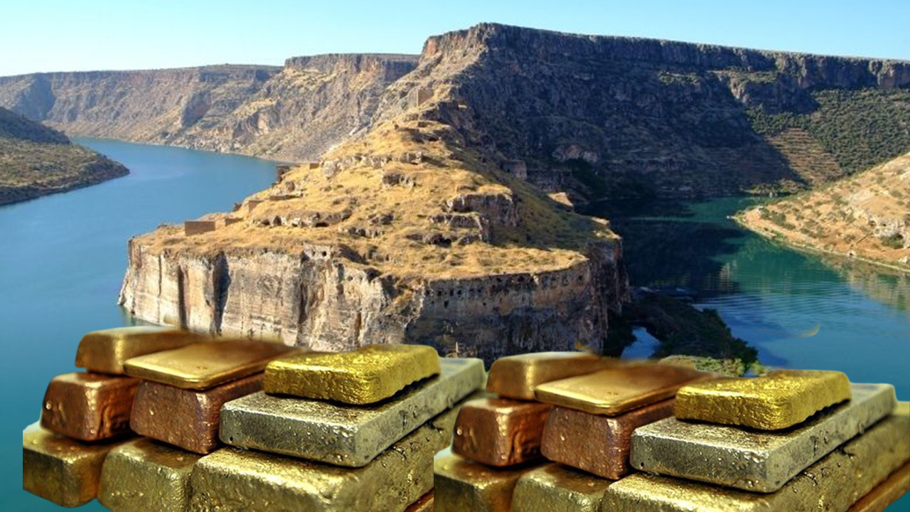 Herkes 'bu Kıyamet alameti' diyor: Fırat Nehri'nin çekilmesiyle altın bulundu