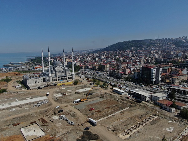 Foto - Herkes heyecanla açılışı bekliyor! İşte, Doğu Karadeniz'in en büyük camisi