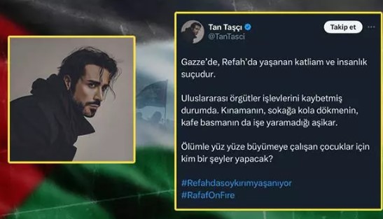 Foto - Herkes kansız değil! İşte Gazze'yi destekleyen Türk ünlüler