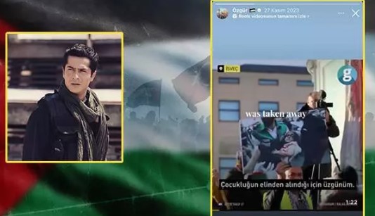 Foto - Herkes kansız değil! İşte Gazze'yi destekleyen Türk ünlüler