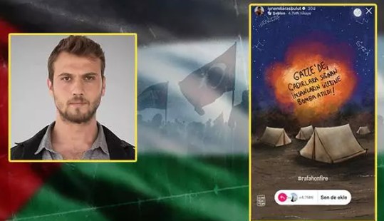 Foto - Herkes kansız değil! İşte Gazze'yi destekleyen Türk ünlüler