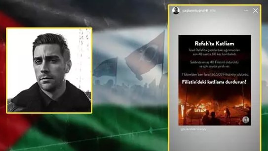 Foto - Herkes kansız değil! İşte Gazze'yi destekleyen Türk ünlüler