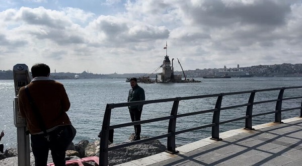 Foto - Herkes merak ediyor! İşte, Kız Kulesi'nin son hali