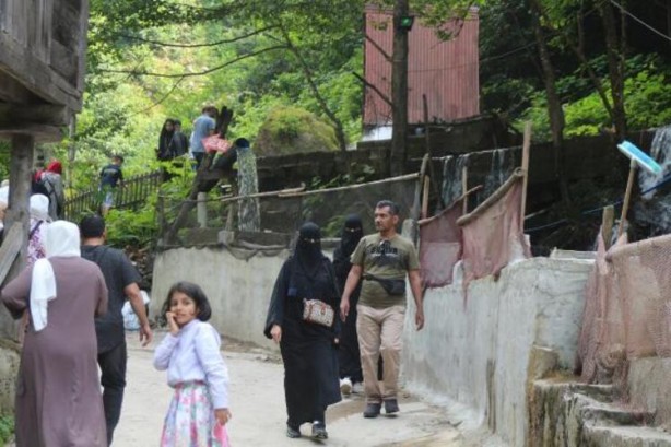 Foto - Herkes oraya akın etti! Otel ve pansiyonlarda yer kalmadı