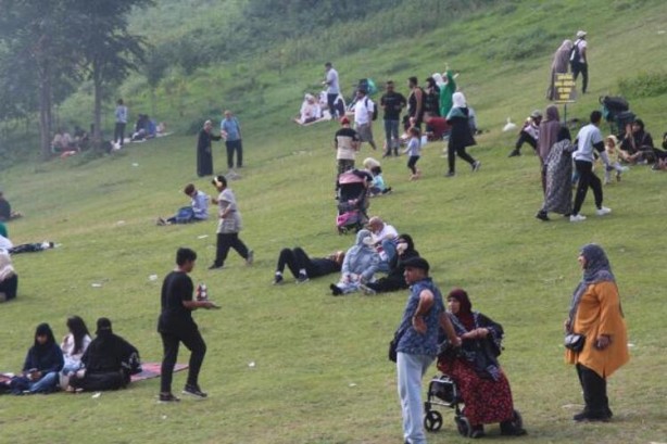 Foto - Herkes oraya akın etti! Otel ve pansiyonlarda yer kalmadı